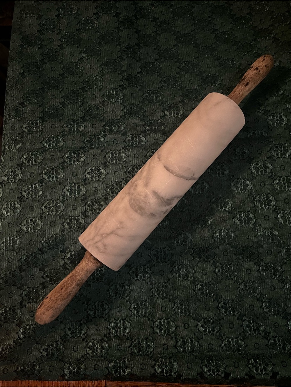 Vintage Solid Marble Rolling Pin